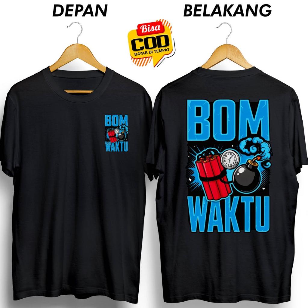 COOL TIME BOMB T-SHIRT DB DISTRO T-SHIRT