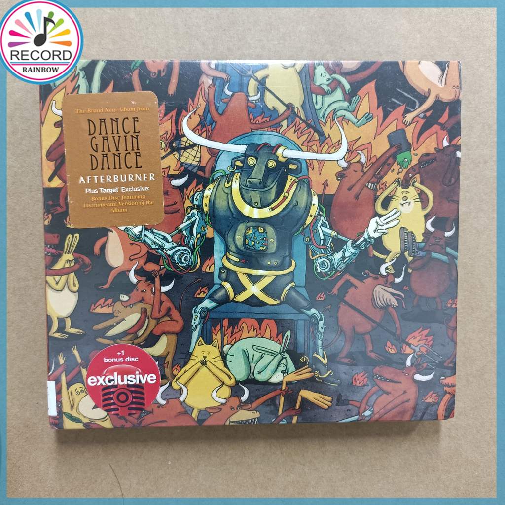 DANCE GAVIN DANCE Afterburner 2-Disc +1 bonus disc Original Album Sealed Brand New ARMC