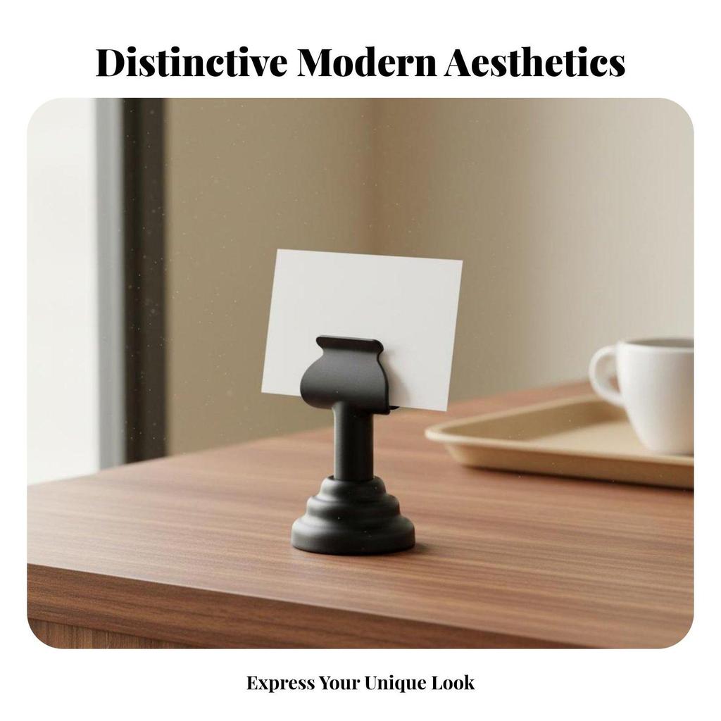 [svzfjuv] 2-6pack Place Card Holderอเนกประสงค์ Table Number Stand Reusable Table Number