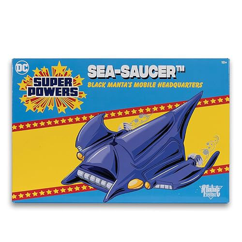 McFarlane Genuine DC Super Power Sea Butterfly Carrier, Black Batmobile Headquarters ใหม่เอี่ยม