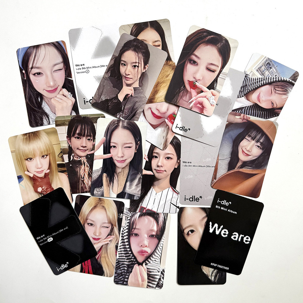 I-dle Album เราคือสินค้า Photocard Girl Baby Bonus Card (G) I-DLE Random Card Online Photocard