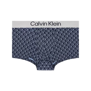 CALVIN KLEIN กางเกงในผู้ชาย Brushed Micro Jersey ทรง Low Rise Trunk รุ่น NB4127 2RH-สีกรม