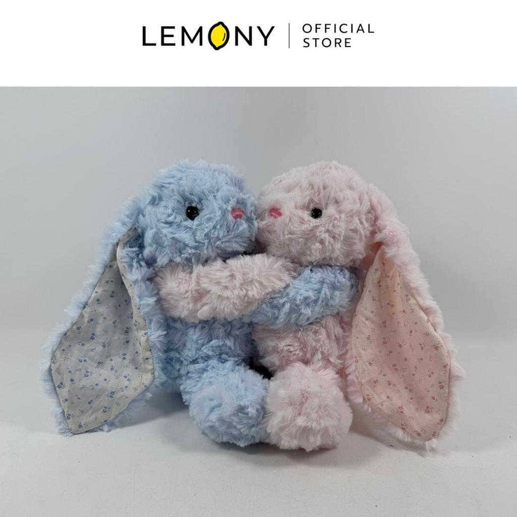 LEMONY دمية أرنبين مغناطيسية Hugging ‏25 سم — صورة 2
