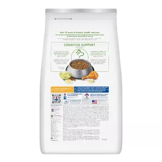Hill's Science Diet Senior Vitality Adult 7+ Small&Mini สุนัขพันธุ์เล็ก 7ปี+ ต่อสู้สัญญาณอายุที่มากขึ้น 5.67กก.