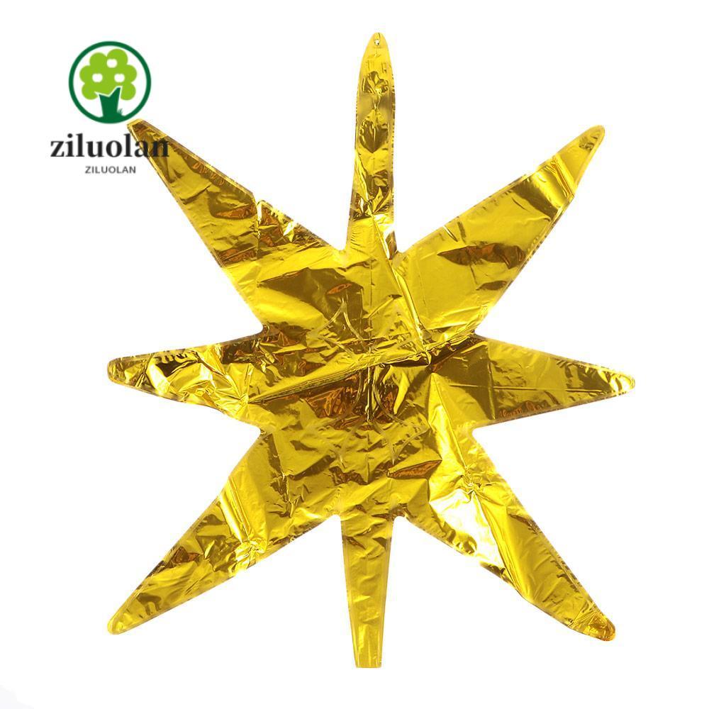 ZILUOLAN 12 ชิ้นลูกโป่งดิสโก้โลหะ,ขนาดใหญ่เงินทองสไตล์ดิสโก้บอลลูน,อุปกรณ์ตกแต่งปาร์ตี้รอบ 22 นิ้ว 4