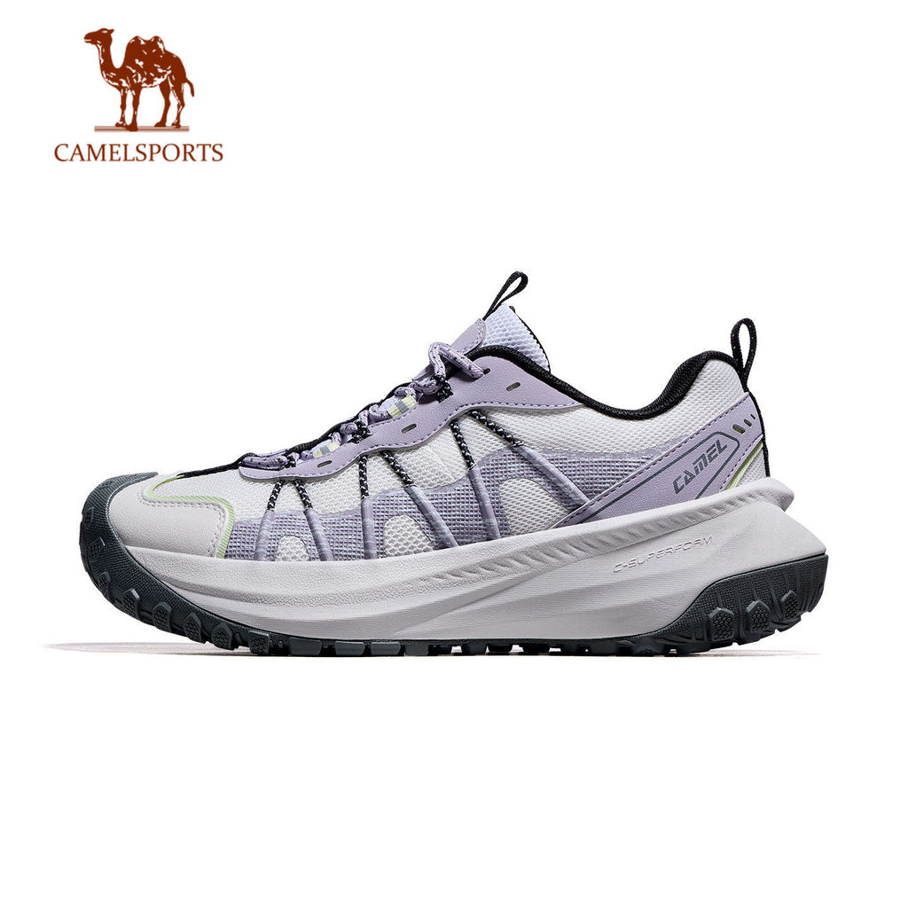 CAMEL SPORTS WUYUE Series รองเท้าลําลองเดินป่ากลางแจ้ง, เครื่องไล่น้ํา, พื้นหนา, คุชชั่น, รองเท้าวิ่งระบายอากาศ