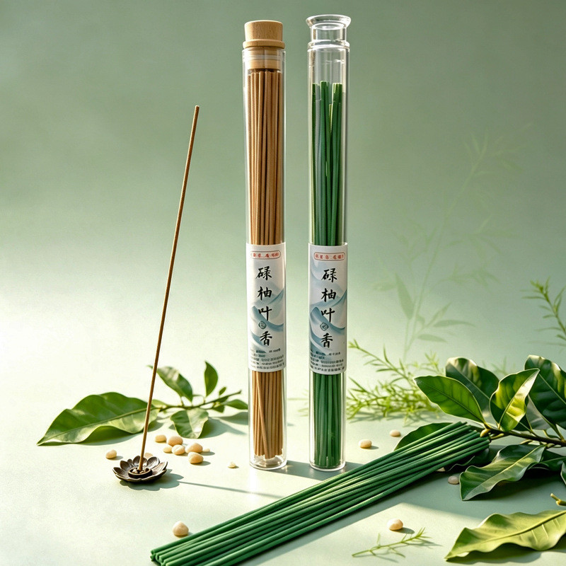 [ขายร้อน] ธรรมชาติ Luyou Leaf Thread Fragruit Leaf Luyou Leaf Refreshingธูปในครัวเรือนยาวนาน Purific
