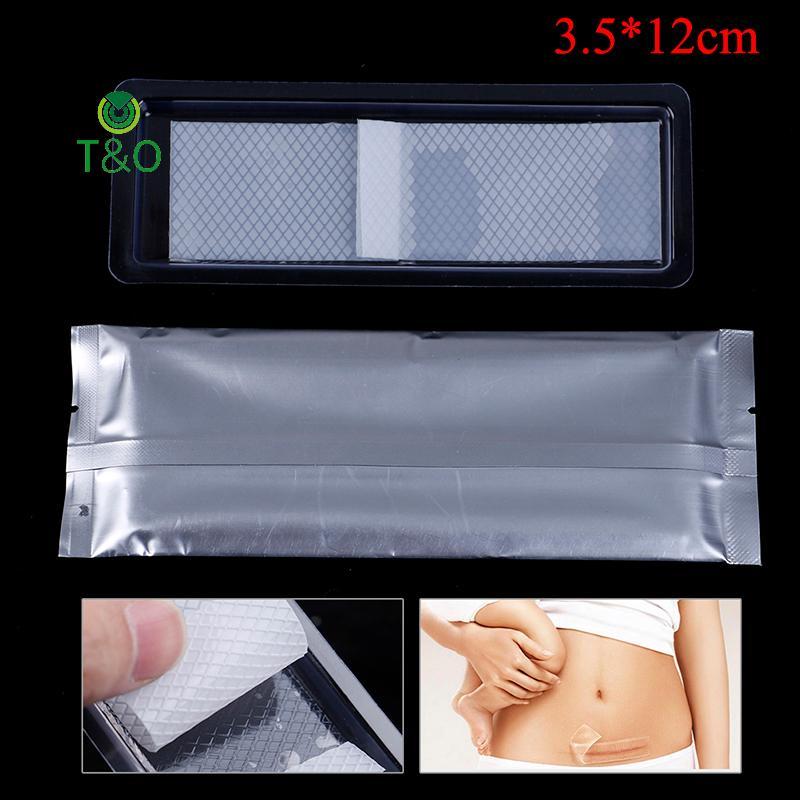 T&O 1X แพทช์กําจัดรอยแผลเป็นซิลิโคนใส ลบ Trauma Burn Sheet Skin Repair
