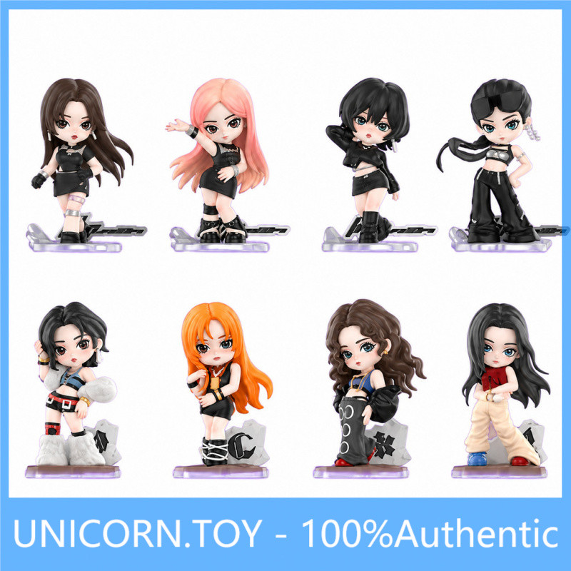 P POPMART aespa Collection Series รูปกล่องของขวัญปริศนา