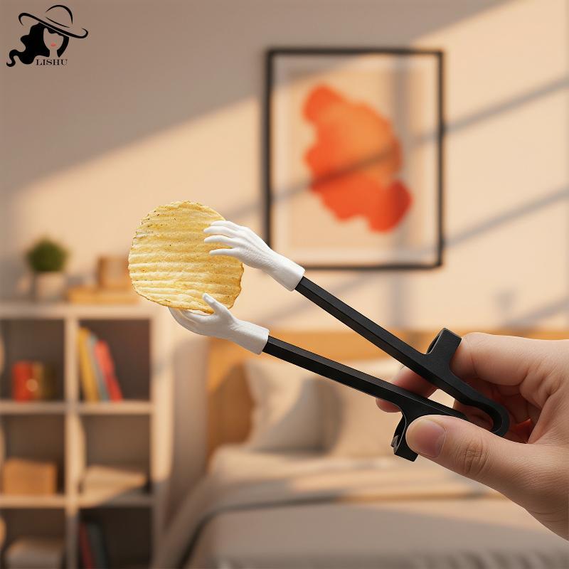 LISHU Finger Chopstis สําหรับ Gamers นํากลับมาใช้ใหม่ Sna Chop Stis 1/2/4 ชิ้นลื่นสําหรับเล่นเกมปาร์