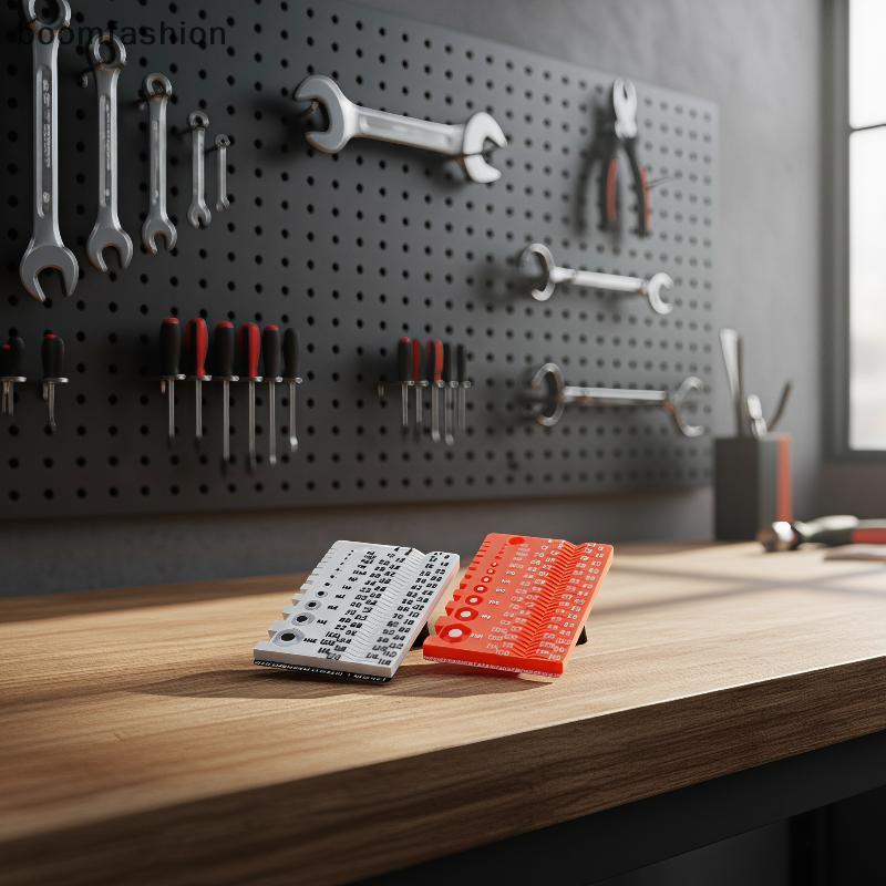 [BOOM] ความแม่นยําสูง M1-M10 Bolt สกรูเครื่องมือวัดแบบพกพา Workshop Gauge Perfect Christmas ของขวัญส