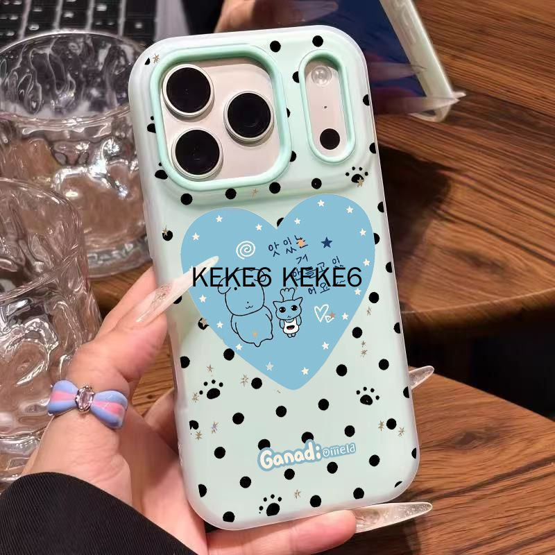 Polka dot blue love ลูกสุนัข VIVOY300 เคสโทรศัพท์มือถือ Y500/Y200/Y37/Y36/Y35 สองในหนึ่งเดียว Y7