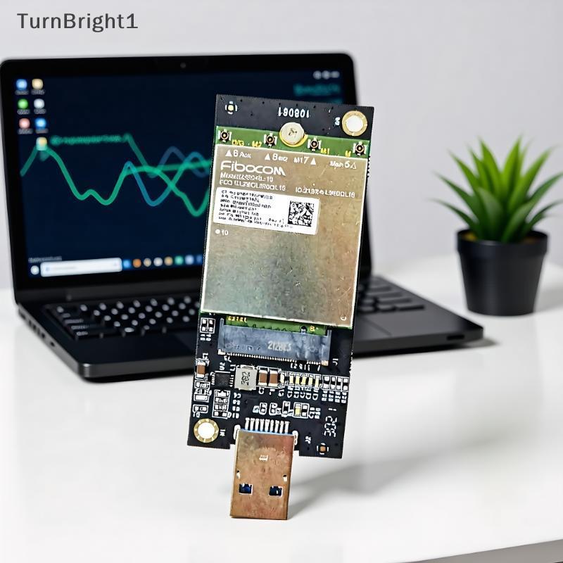 [TurnBright] 1 ชุด DW5821E M2-NGFF DW5811e DW5816E EM7455 L860-GL USB3.0 การ์ดขยายสําหรับ 3G/ 4G/ 5G