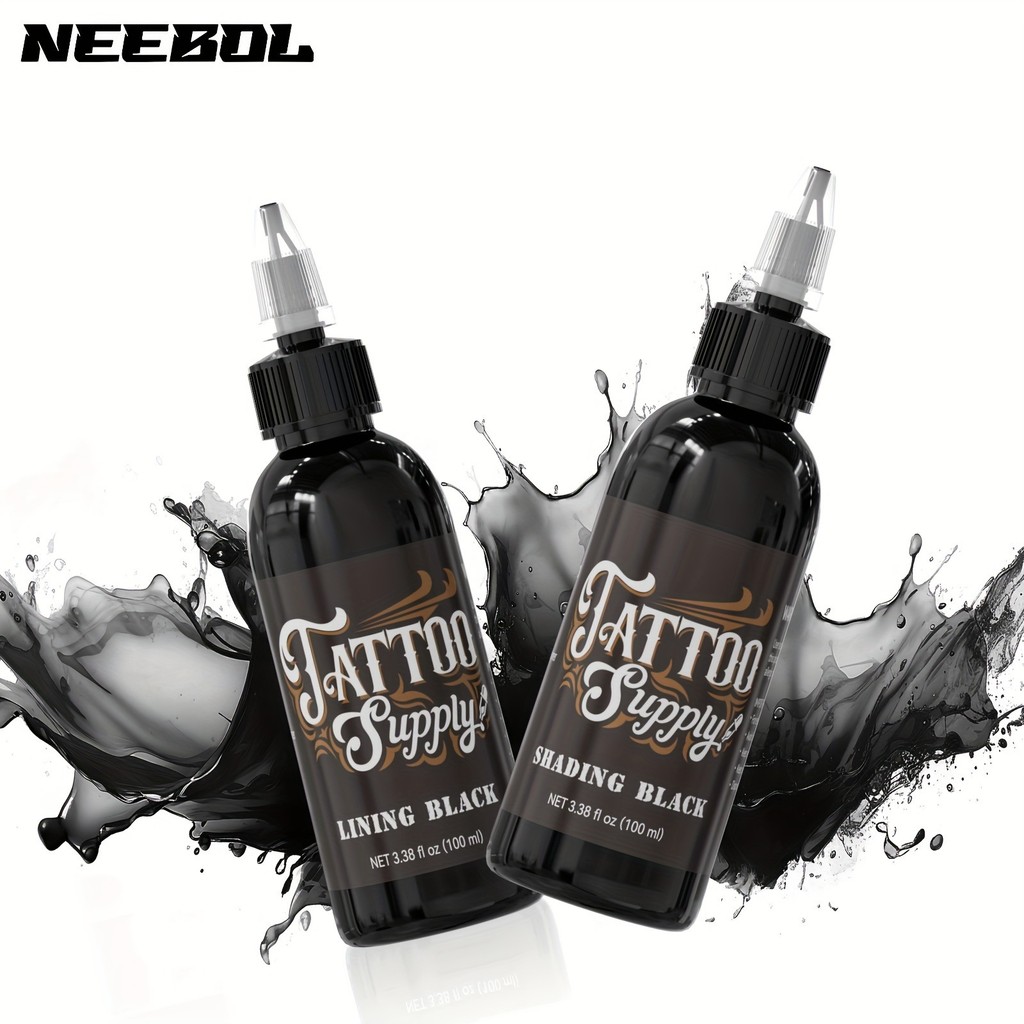 NEEBOL Tattoo Pigment Pigment Tattoo Pigment 25ml หมึก Tattoo Pigment อุปกรณ์ Cross-Border ขายส่ง