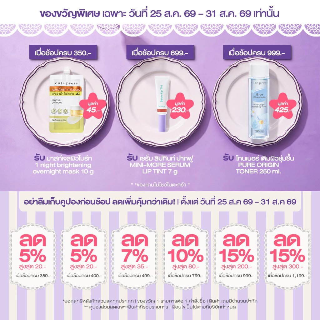 CUTE PRESS เจลวิตามินซีบำรุงผิวหน้า SUPER STRENGTH VITAMIN C BRIGHTENING MOIST GEL thumbnail 3