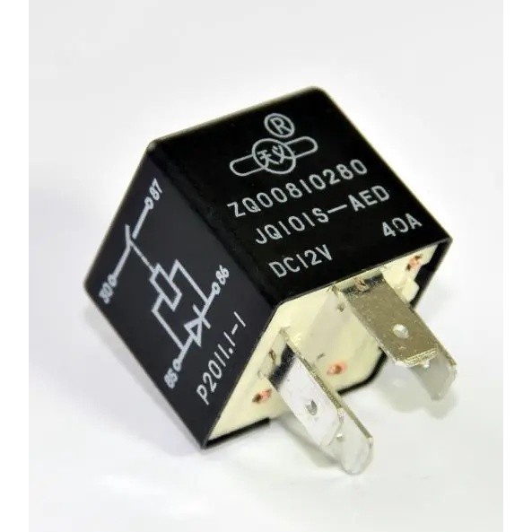 NJ9J 12V 40A รีเลย์ 1A 38.5g $0.49 พร้อมไดโอด