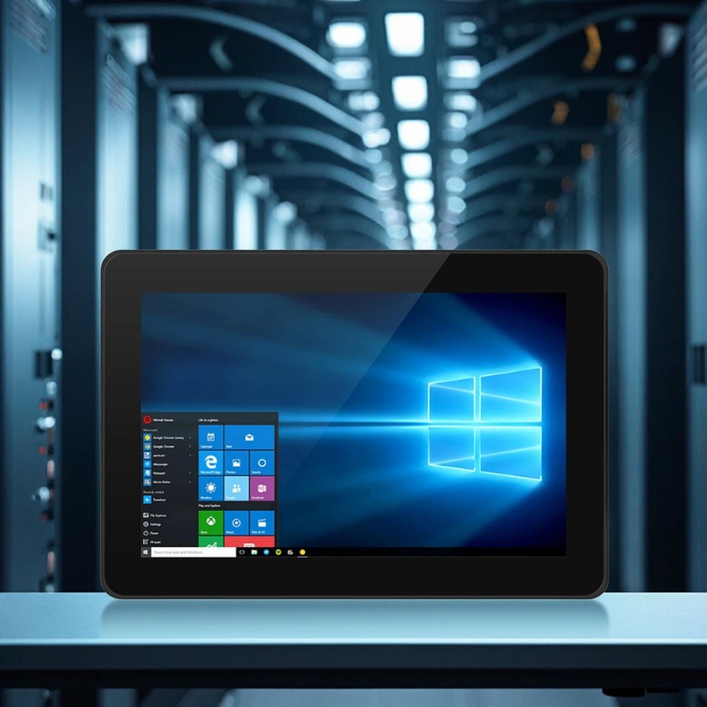 YSDD 10.1 อุตสาหกรรมแผงสัมผัส PC I5-6200U 1024*768 SSD HMI คอมพิวเตอร์ RS232/485 VGA + Gigabit LAN A
