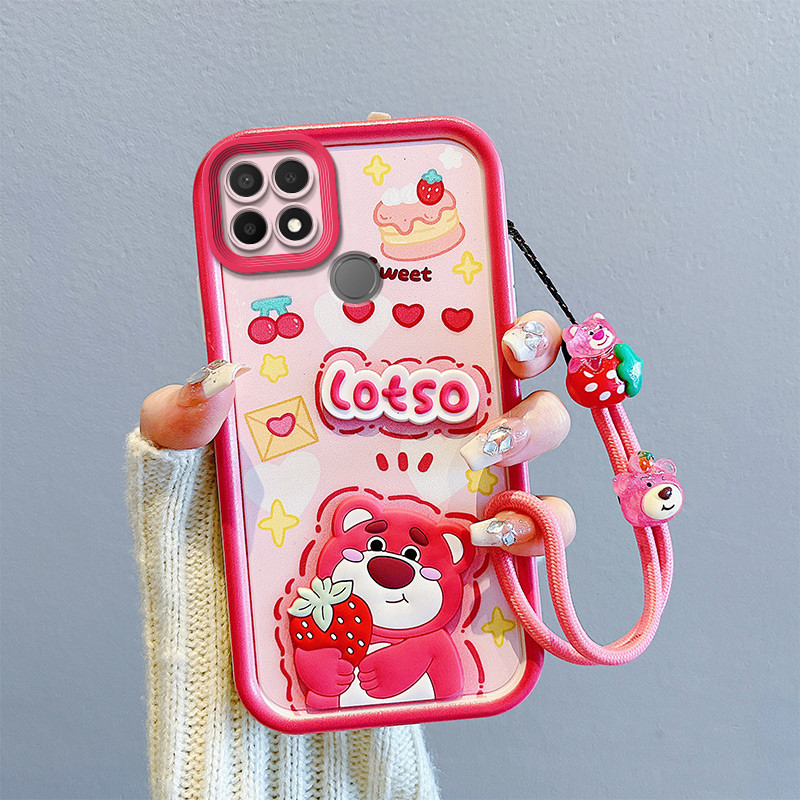 เคส Oppo A15S / A15 / CPH2085 / CPH2179 4G TPU เคส BBTYGZ1 เคส โทรศัพท์การ์ตูนนูน 3D น่ารัก วัสดุนุ่