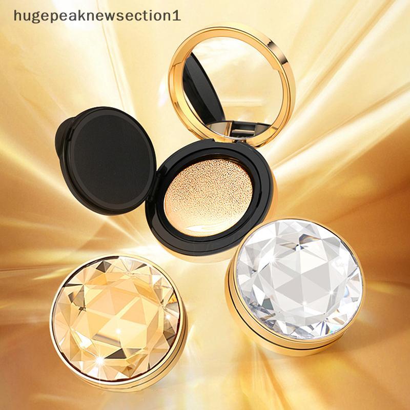 Bigpeaknewsection1 12g พัฟเบาะลมที่ว่างเปล่ากล่องเครื่องสําอางแบบพกพาแต่งหน้าคอนเทนเนอร์กระจกสําหรับ