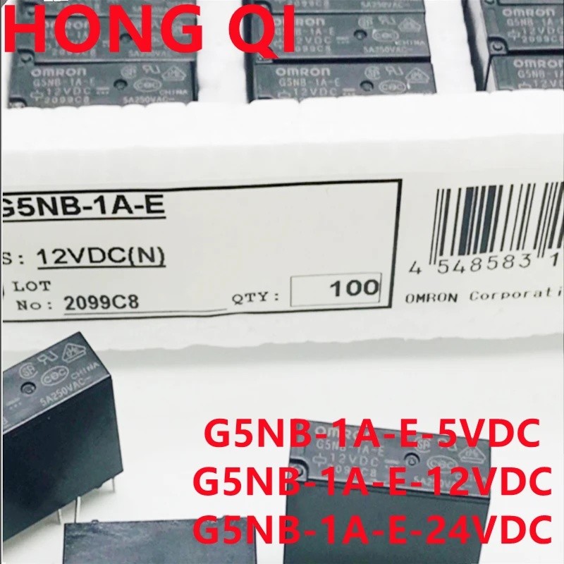 50 ชิ้น Original G5NB-1A-E-5V G5NB-1A-E-12V G5NB-1A-E-24V G5NB-1A-E G5NB 1A E 5VDC 12VDC 24VDC 5Pin 