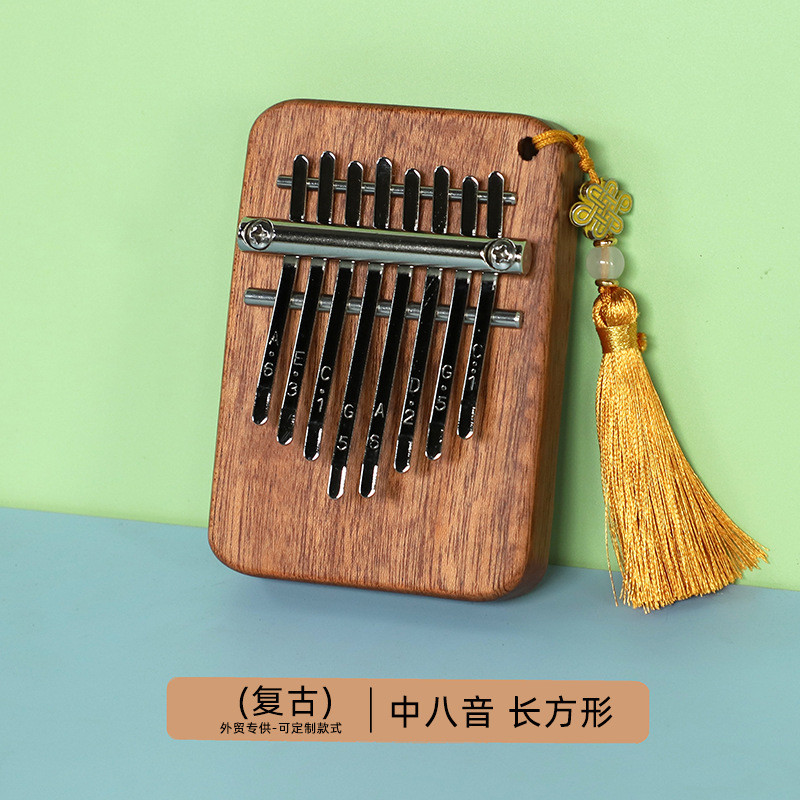 Medium 8-Tone MINI Thumb Piano kalimba MINI Finger Piano Kabalin เริ่มต้นเครื่องดนตรีแบบพกพา