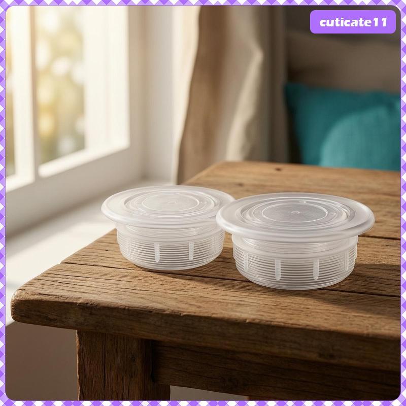 [Cuticate1] 2 ชิ้น Patio Table Umbrella Hole Plug Table Umbrella PC Clear Spiral a