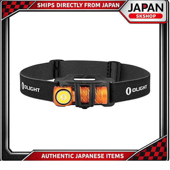 OLIGHT Perun 2 Mini Flashlight LED Headlamp, Rechargeable, 1100 Lumens, 6 Lighting Modes, Hiking, Po