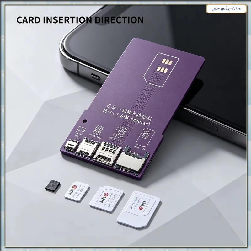 [ZBM] ตัวแปลงอะแดปเตอร์พินบอร์ดซิมการ์ดเป็นส่วนต่อขยายการ์ด IC อัจฉริยะสําหรับ SIM Micro SIM Nano 2F