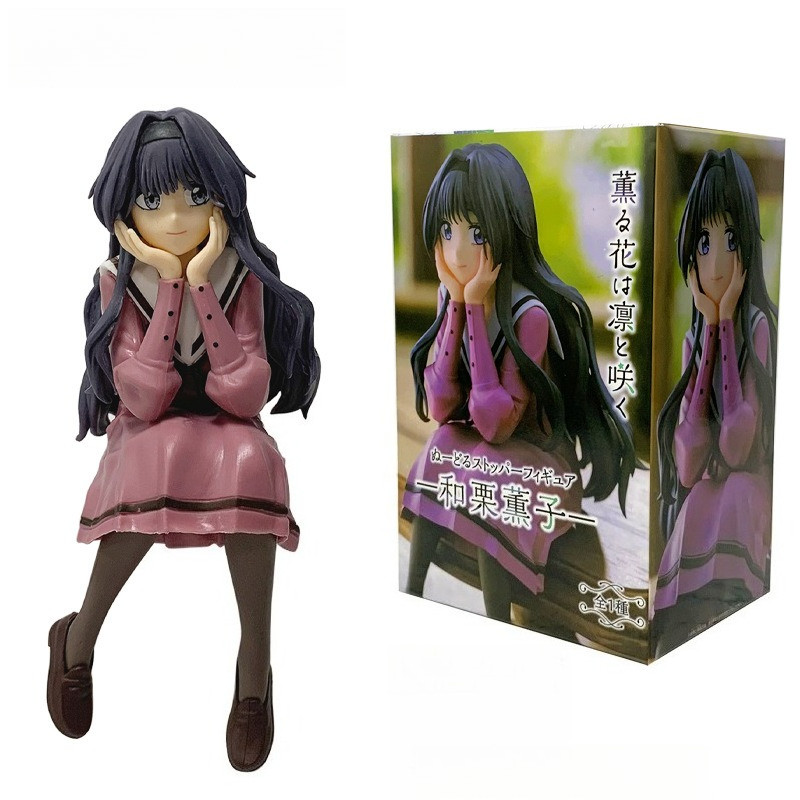 14 ซม.ใหม่ร้อนอะนิเมะดอกไม้หอม Blooms พร้อม Dignity ก๋วยเตี๋ยว Stopper รูป Kaoruko Waguri PVC Action Figurines ตุ๊กตาของเล่น