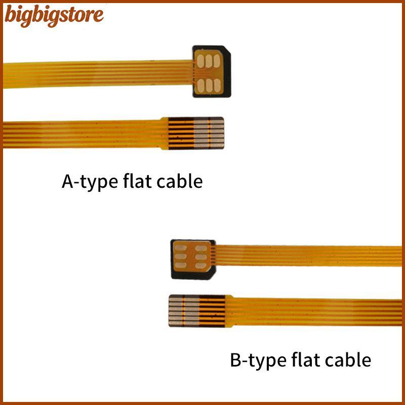 Big Nano 4FF ซิมการ์ด Converter FPC สายต่อนาโน 4FF Micro 3FF มาตรฐาน 2FF ซิม Usim การ์ดอะแดปเตอร์สาย