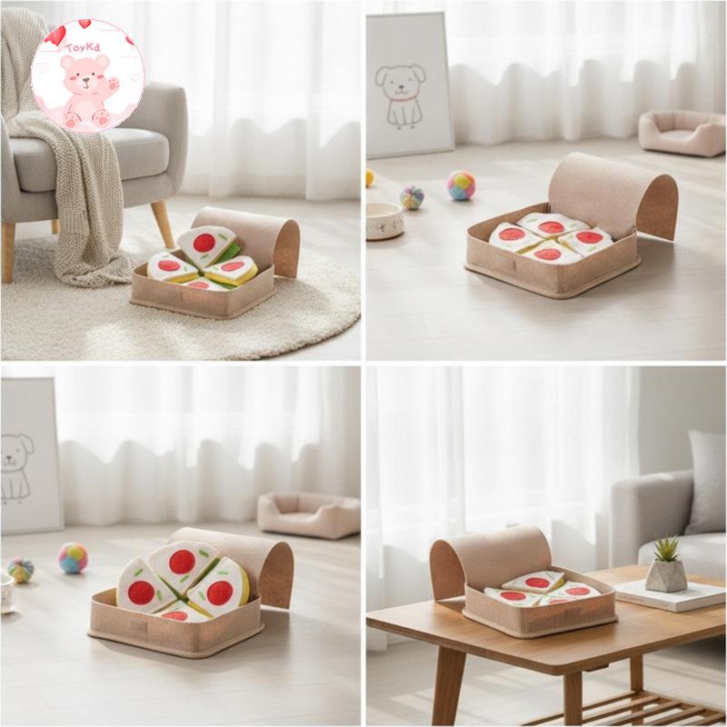 [Whbadguy] Snuffle Toy Foraging Sniffing Toy Interactive for Dogs, Pups, Olfactory การออกกําลังกาย