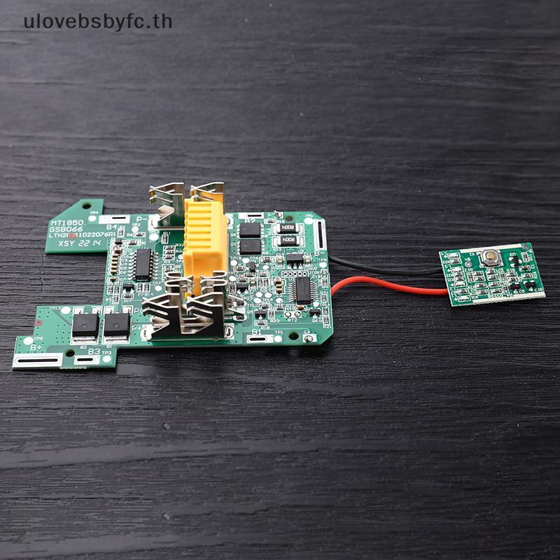OOVE 1 PC BL1830 แบตเตอรี่ Li-Ion BMS PCB ชาร์จป้องกันสําหรับ 18V เครื่องมือ BL1815 BL1860 LXT400 Bl