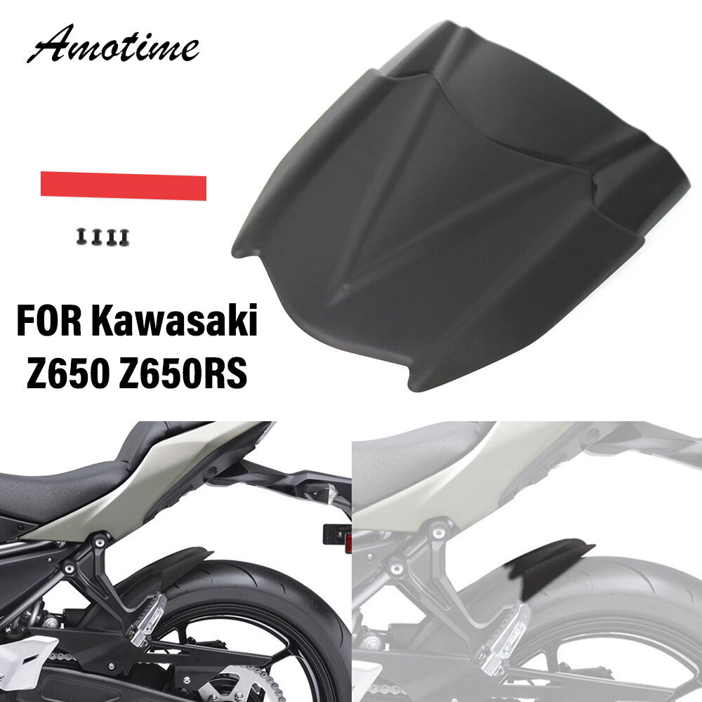 KAWASAKI สําหรับKawasaki Z650 NINJA 650 2017-2025 ด้านหลังบังโคลนขยายZ650RS 2022-2025 ด้านหลังกําจัด