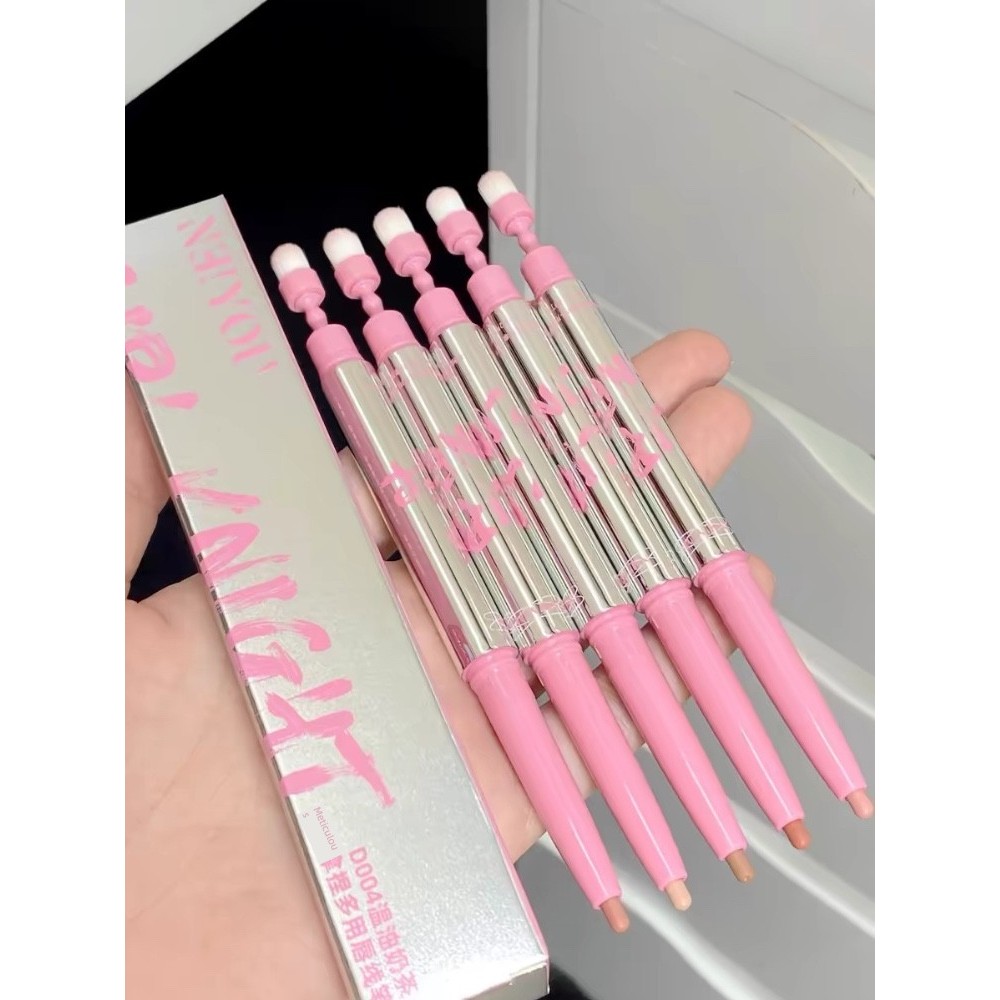 lipliner lip liner NEIYOU NEIYOU Double-Headed Lip Liner ลิปสติกหญิง Outline Lip Shape กันน้ํายาวนาน