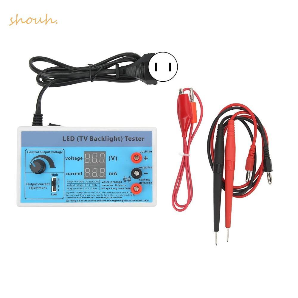 SHOUH LED TV Backlight Tester,มัลติฟังก์ชั่ปรับเอาต์พุตแรงดันไฟฟ้าBacklight Strip Tester, 0-230Vปลั๊