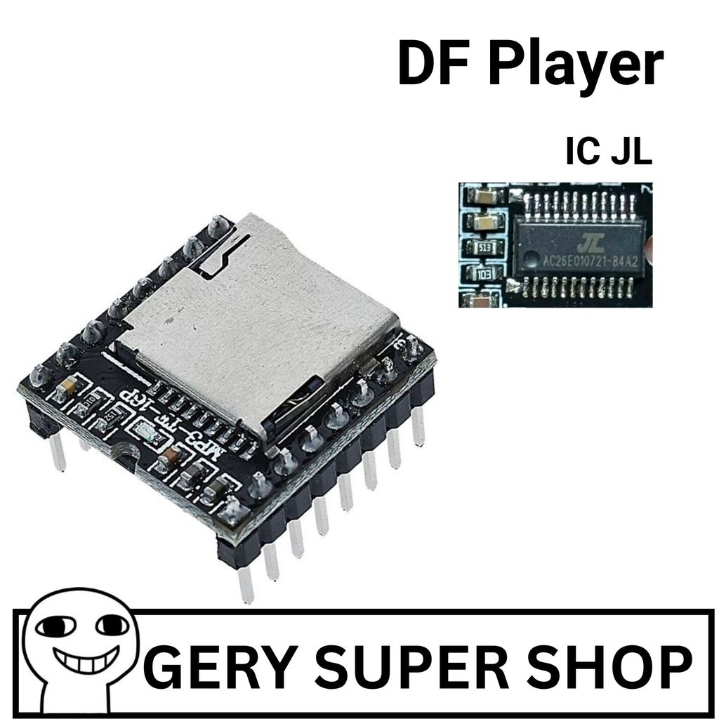 DFPLAYER DF PLAYER MINI MP3 PLAYER โมดูลสําหรับ ARDUINO MP3-TF-16P