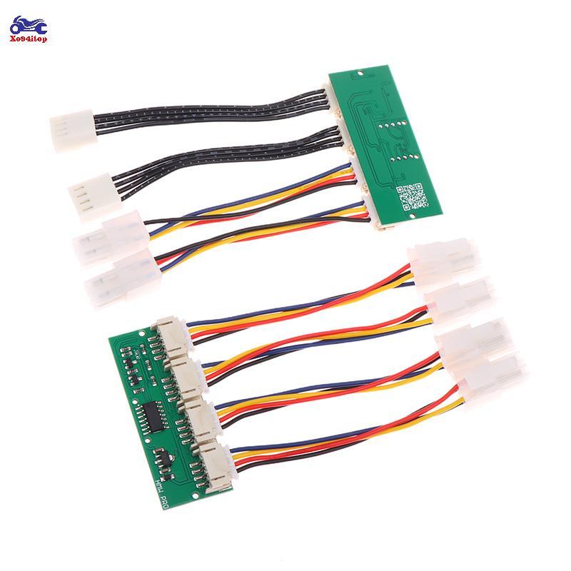 XOITOP 12V 4-in-1 Square 4Pin พัดลมจําลองจําลองจําลองจําลองพิเศษสําหรับ Antminer S21 S19kpro T21 KS5