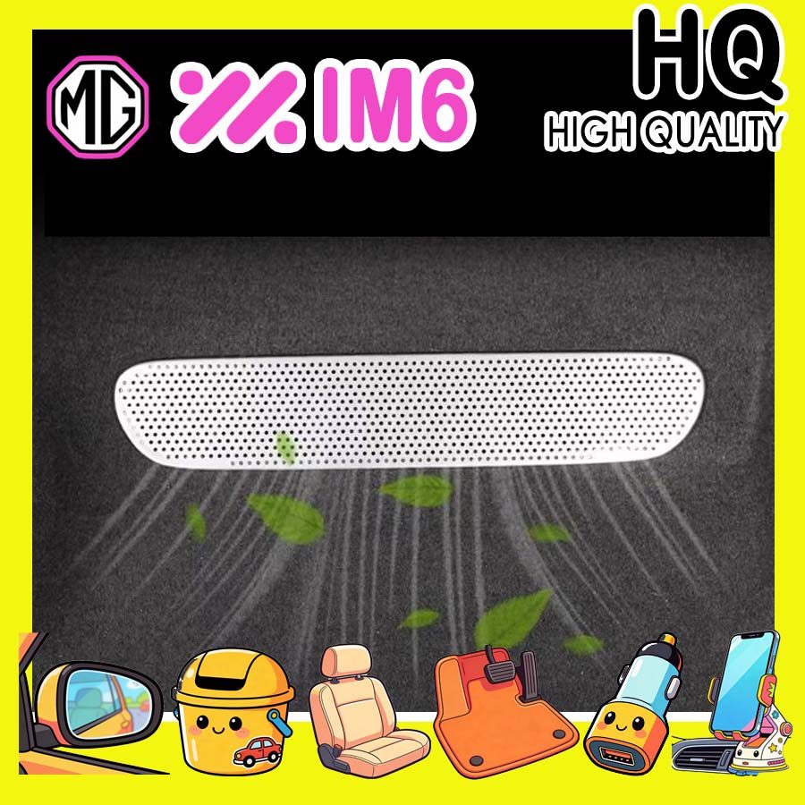 [READY]MG IM6 Air outlet protective cover Body kit mg im6 Stainless Steel Air conditioner dust cover