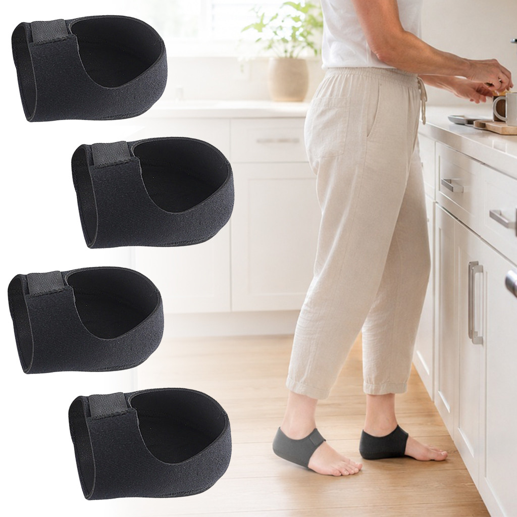 IlislandPlantar Fasciitis Heel Spur Foot Support With U-Shaped Silicone Gel Heel Cups for Heel Pain 