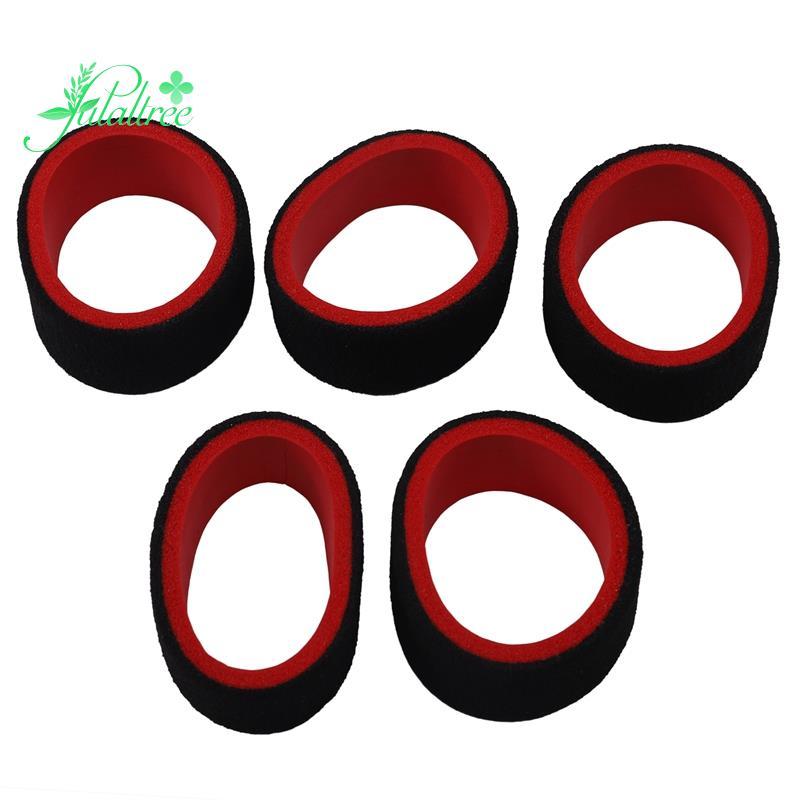 [ ]5 ชิ้น 2 สีรถ RC เครื่องส่งสัญญาณพวงมาลัยโฟม Grip ฟองน้ําล้อมือสําหรับ Futaba 3Pv 4Pv 4Px R 7Px P