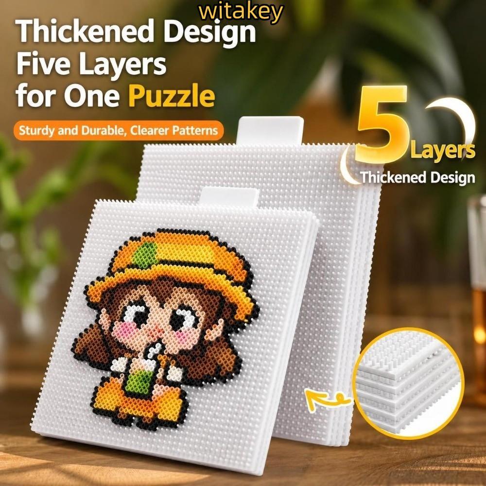 กระดานลูกปัด WITATA, กระดานลูกปัดฟิวส์โครงสร้างหลายชั้นห้าชั้น, ทนทาน Super High Space Saving Multi 