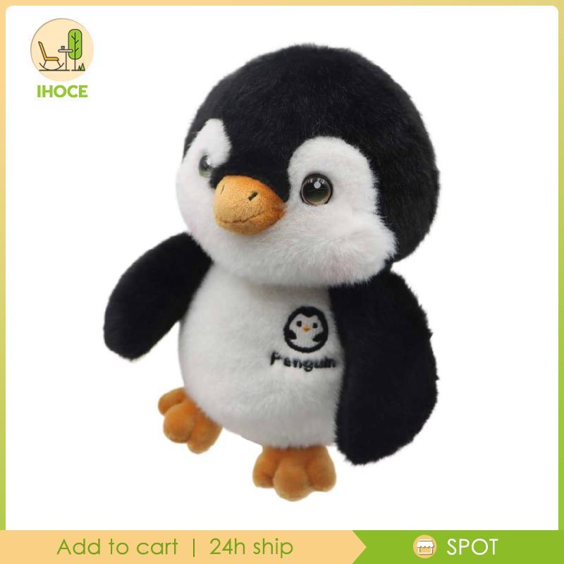 [Ihoce] Guarding Penguin Driver Head Cover Furry Penguin Golf Cover Furry Driver Headcover
