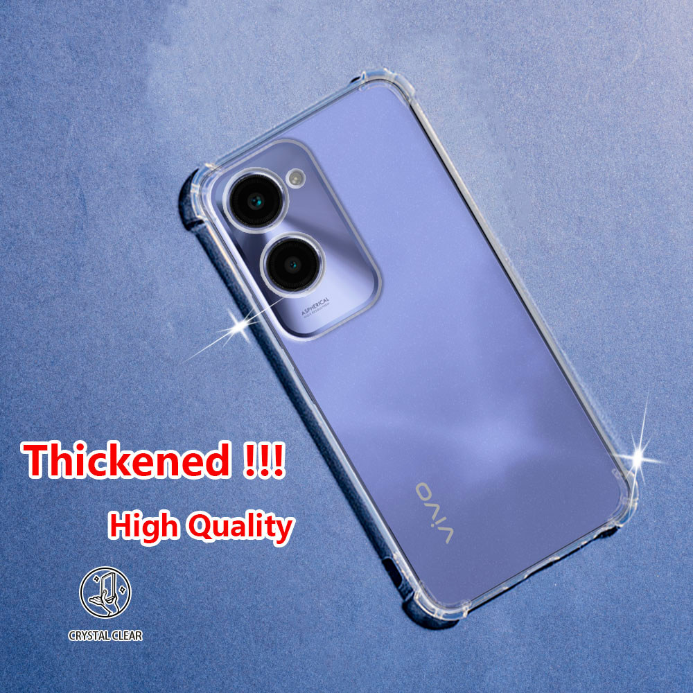 สําหรับVivo Y28s 5G Y28E Y37m Y36C 4G iQOO Z9 Lite T3 V2357A V2356 V2357 คริสตัลClear JellyกรณีAir-G