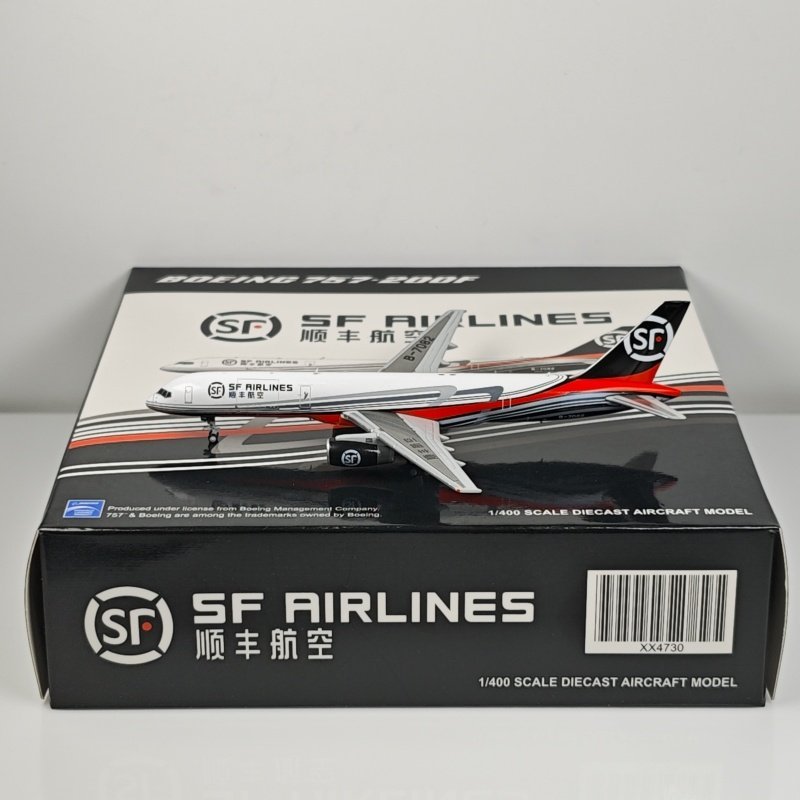 ปีก JC XX4730 1: 400 SF SF Air B757-200 B-7082 รุ่นโลหะผสม