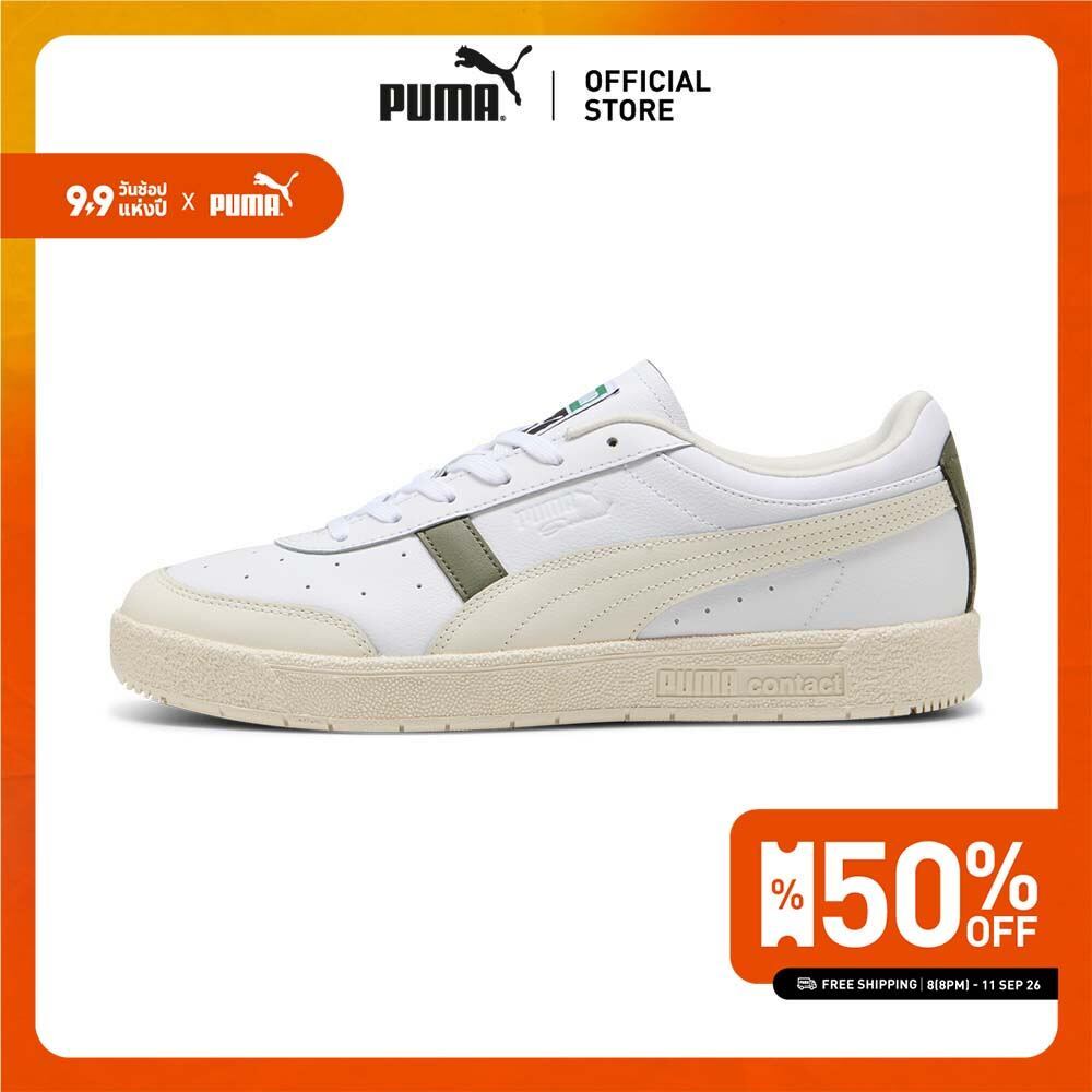 PUMA Prime/Select PUMA Seoul Leather Sneakers Unisex สีขาว - 39841008