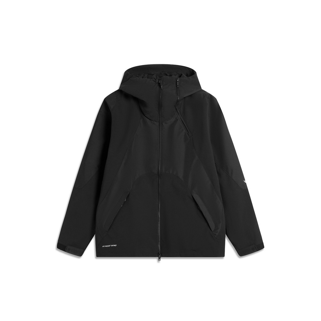 Li Ning Windbreaker Men Spring Basketball Series Fashion Simple Loose Casual Sports Windbreaker AFDU