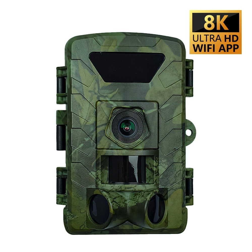 WiFi กีฬากล้องอินฟราเรด PR803W8K วิดีโอ 60MP Photo กล้อง IP66 Night Vision กลางแจ้งแบบพกพา