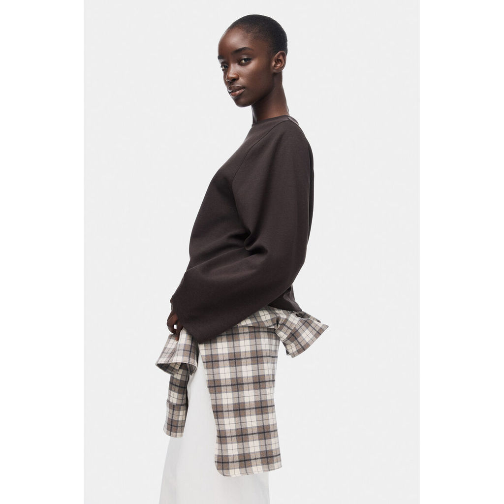 H&M توب نسائي إنترلوك واسع — صورة 7
