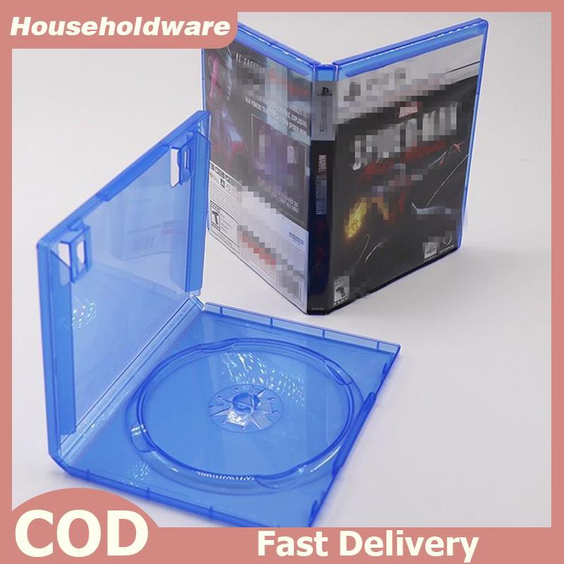 Hdth CD DVD Discs กล่องเก็บของฝาครอบ CD Game Case กล่องป้องกันเกม Disk Holder Disk Case Jelly