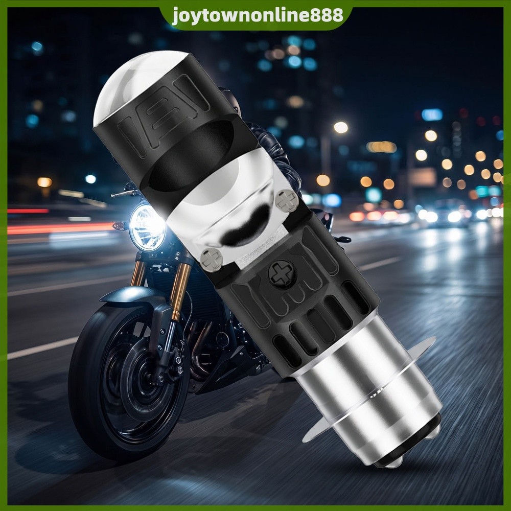 T19 ไฟหน้า LED รถจักรยานยนต์สําหรับ P15D สําหรับ Single Claw 70W 6000LM สีขาว 6000K IP60 DC12V อลูมิ
